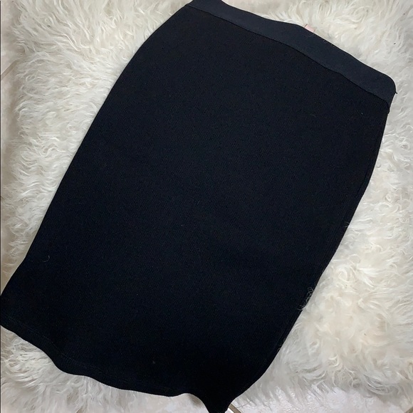 Philosophy Ribbed Pencil Skirt - Picture 12 of 14